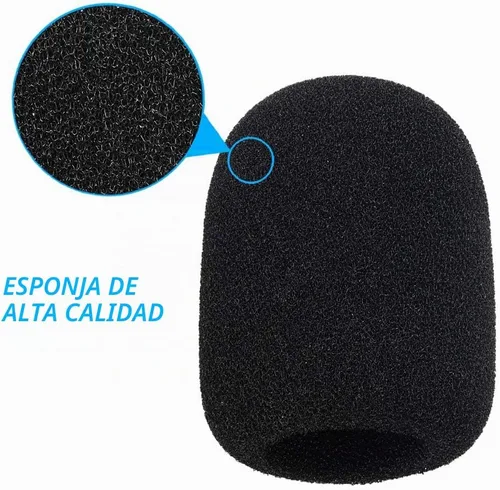 Vista 5 de Filtro de micrófono Pop – Funda de espuma para parabrisas compatible con Elgato Wave: 3 micrófonos de condensador USB premium para bloquear Plosives