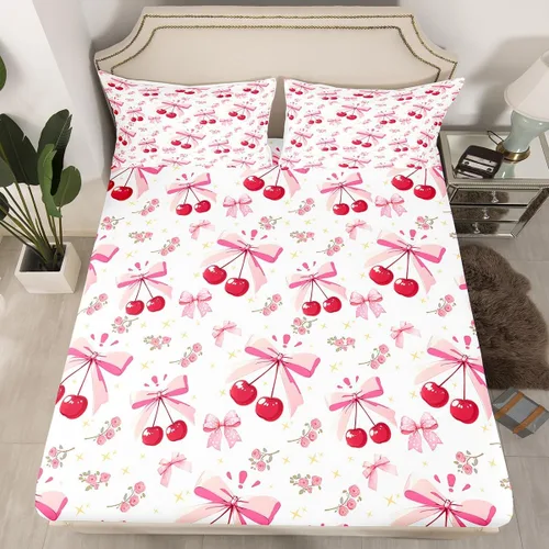 Vista 25 de Lindo Axolotl - Sábana bajera ajustable para niños, tamaño individual, juego de ropa de cama de animales marinos de dibujos animados, decoración