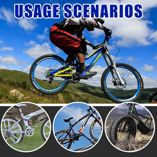 Vista 7 de Glarks Kit de herramientas de reparación de bicicleta de 6 piezas, incluye extractor de manivela de bicicleta, herramienta de extracción de soporte
