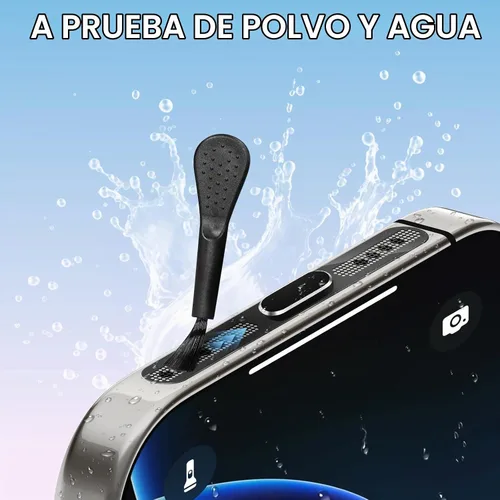 Vista 5 de 5pcs altavoz malla anti polvo prueba adhesivo cubierta para iPhone 15/16/17 Series