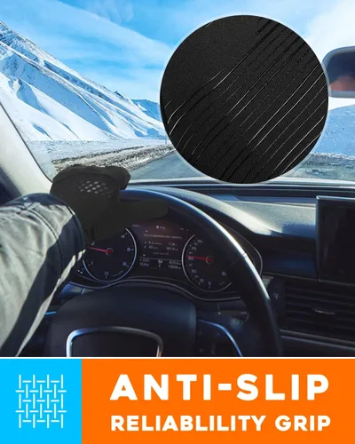 Vista 3 de Guantes de invierno para mujeres y hombres guantes térmicos para correr con forro fino para pantalla táctil guantes ligeros para caminar