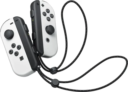 Vista 5 de Correa de muñeca para controlador Joycon Paquete de 2 piezas de repuesto de cordón accesorios para Switch y controlador OLED Joy Con