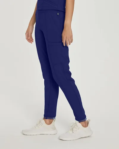 Vista 2 de Urbane Impulse - Pantalones deportivos de corte ajustado y elástico extremo de 4 piezas para mujer 9208