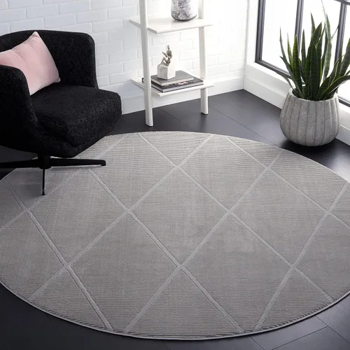 Vista 16 de SAFAVIEH - Alfombra de colección Revive, 9' x 12', beige, diseño enrejado, no se desprende y de fácil cuidado, ideal para áreas de alto tráfico