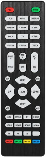 Vista 8 de Singtronic KSP-3500Pro Profesional 3500W Digital 3 en 1 Karaoke Procesador de Sonido Amplificador Gratis: 2 x Micrófonos Inalámbricos