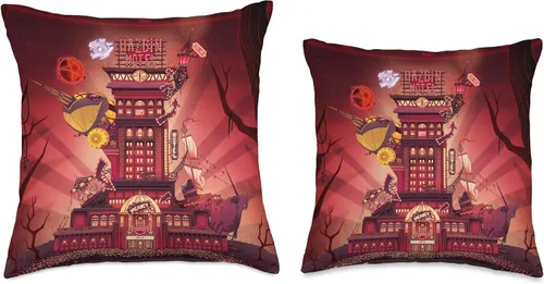 Vista 3 de Hazbin Hotel - Almohada de Hotel Cojín Decorativo