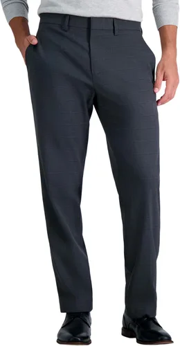 Vista 34 de Haggar Pantalones y Chaquetas de Traje por Separado Jmh Premium Stretch de Corte Entallado para Hombres Negro Sólido