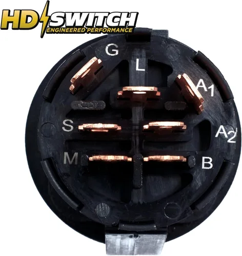 Vista 9 de HD Switch Interruptor de llave de encendido para John Deere D100 D105 D110 D120 D125 D130 D140 D150 D155 D160 D170 E100 E110 E120 E130 E140 E150