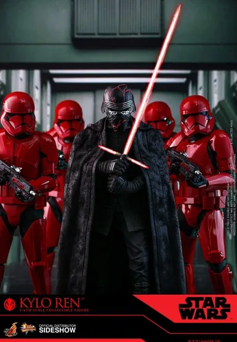 Vista 7 de Obra maestra de la película Star Wars Dawn Skywalker Figura escala 1/6 Kylo Ren