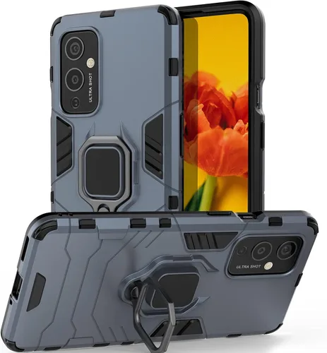 Vista 7 de Jusy Funda resistente a prueba de golpes compatible con Oneplus 8 0.18 oz con soporte de anillo giratorio [no compatible con Verizon y 8pro y 8T]