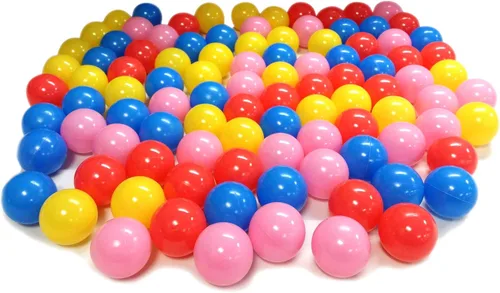 Vista 3 de Minnie Mouse Kids Ball Pit, 1 inflable y 15 bolas blandas flexibles