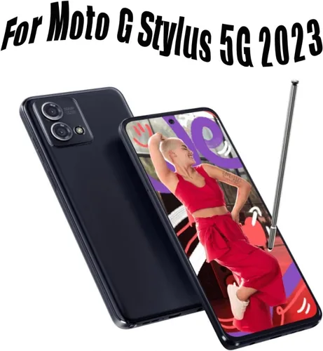 Vista 4 de G Stylus 5G (2023) - Bolígrafo compatible con Motorola Moto G Stylus 5G (2023), repuesto para Moto G Stylus 5G (2023), color negro cósmico