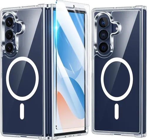 Vista 280 de FNTCASE - Funda para iPhone 16 Pro: magnética, mate, translúcida, de grado militar, protectora contra caídas, resistente, fina, duradera y a prueba