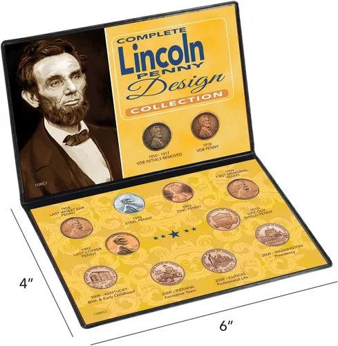 Vista 4 de Colección completa de Lincoln Penny Design de American Coin Treasures