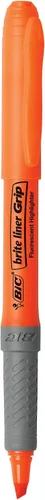 Vista 8 de BIC Brite Liner Grip - Resaltador de agarre punta de cincel colores surtidos 5