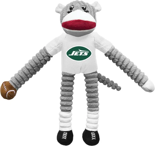Vista 20 de Littlearth NFL Sock Monkey Pet Toy, Team Color, One