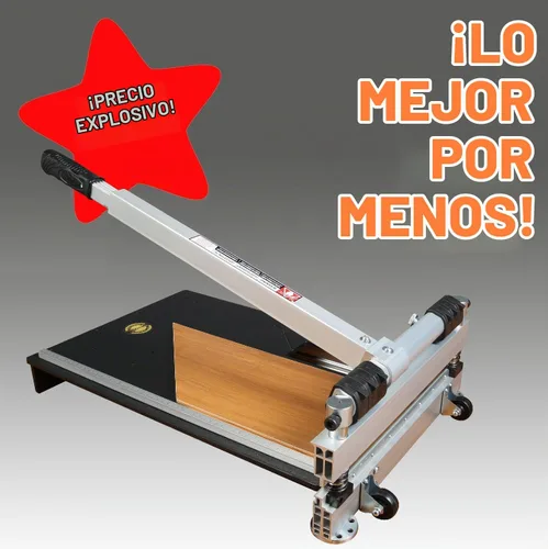 Vista 7 de CUTTEREX Heavy Duty 13" profesional cortador de piso de vinilo, pisos multicapa, parquet, paneles de pared de fibrocemento, base cóncava de goma