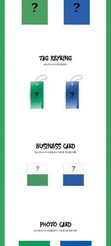 Vista 5 de VERIVERY Liminality - EP.DREAM 7th Mini Album PLAN Version 1p Folding Poster On Pack+Photobook+1ea Sticker+1ea Tag Keyring+1p Business Card+2p