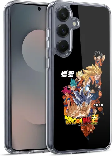 Vista 146 de Head Case Designs Funda de gel con licencia oficial de Dragon Ball Super Group Future Trunks Arc Characters [protección de grado militar] compatible