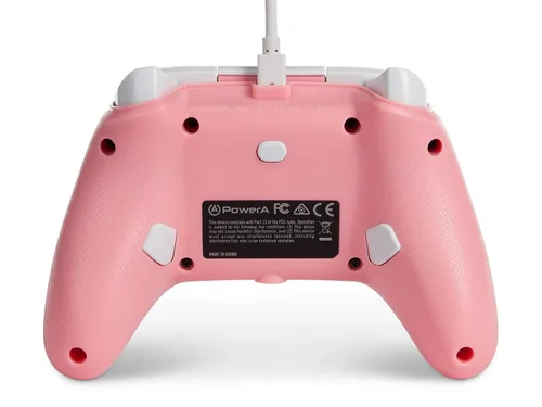 Vista 4 de PowerA Enhanced Wired Controller for Xbox - Pink Gamepad Wired Video Game Controller Gaming Controller Xbox Series XS Xbox One - Xbox Series X