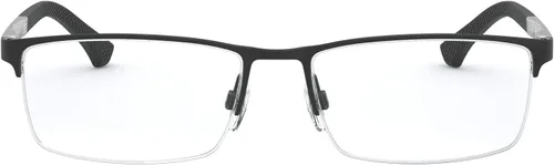 Vista 7 de Emporio Armani Marcos rectangulares para gafas graduadas EA1041 para hombre Lente mate de plomo/Demo.