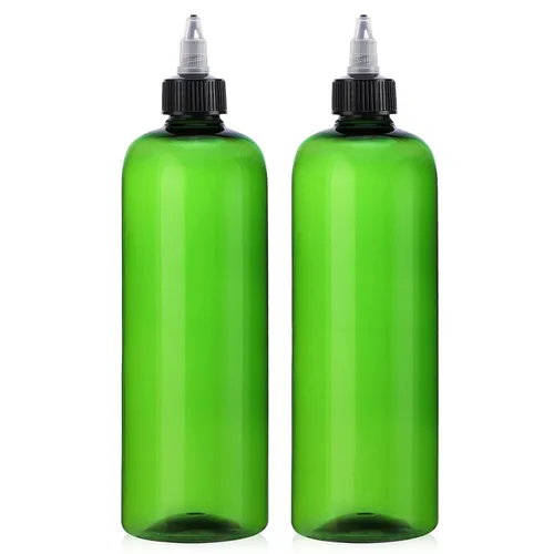 Vista 16 de Segbeauty Botellas de tinte para el cabello de 16.9 onzas, 2 botellas aplicadoras de color de cabello medidas recargables de 16.9 fl oz, botella