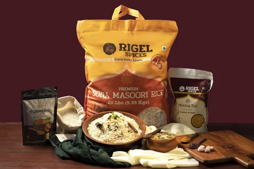 Vista 7 de Rigel Spices Moong Dal 2 libras - Frijoles mungos amarillos ricos en proteínas - Elegancia llena de nutrientes de cocción rápida - Frijoles mungos