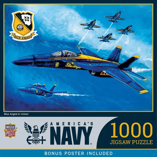 Vista 9 de MasterPieces US Army Firepower - Rompecabezas de 1000 piezas con obras de arte vibrantes y piezas duraderas, divertida actividad familiar, desafío