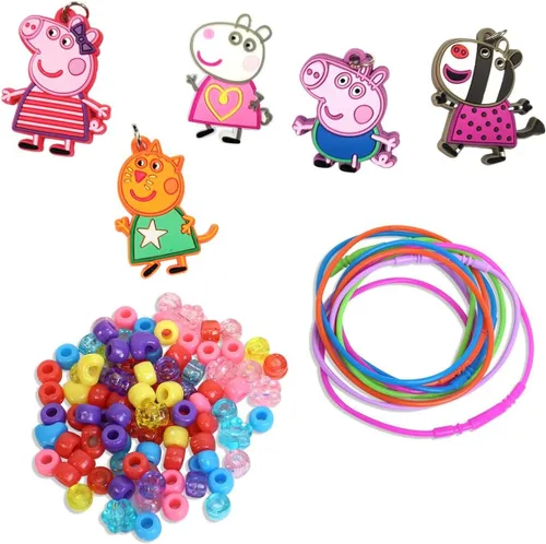 Vista 3 de Tara Toys - Juego de actividades para hacer collar de Peppa
