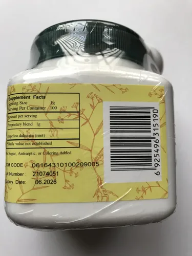 Vista 4 de Bai Zhi - Raíz de Angélica fragante, 3.53 oz
