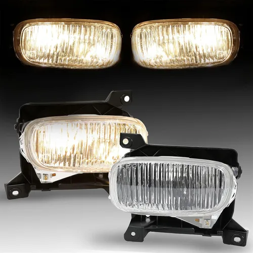 Vista 5 de HECASA Par de luces antiniebla compatibles con Toyota Tundra 2000-2006 de repuesto para 812100C010 812200C010 TO2593102 TO2592102 sin bombillas sin