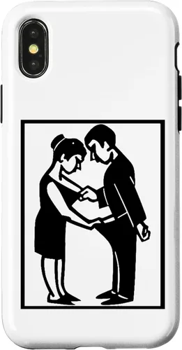 Vista 5 de Funny T-Shirt for Adults, Adult Image Man Woman Case for iPhone 17