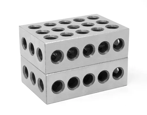 Vista 2 de WEN 10423 bloques de precisión endurecida con acero de 3 x 2 x 1 pulgada, paquete de dos