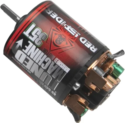Vista 5 de ShareGoo RC 540 Motor cepillado impermeable 35T/80T compatible con Traxxas Axial SCX10 RC4WD D90 Tamiya Redcat HSP 1/10 RC Crawler Car Monster Truck