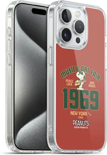 Vista 61 de Head Case Designs Funda de gel suave con licencia oficial de Peanuts Freak Flag Fly Woodstock 50th compatible con Apple iPhone 7 Plus/iPhone 8 Plus
