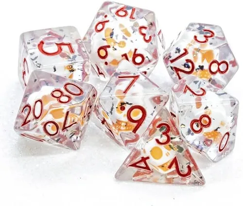 Vista 5 de Sage's Portal Familiars and Reagents - Juego de dados de resina para DND, juego de dados poliédricos para Dungeons and Dragons RPG de mesa TTRPG