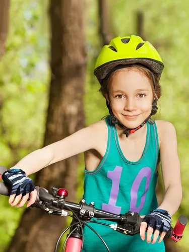 Vista 5 de 3 pares de guantes de bicicleta para niños, guantes de entrenamiento sin dedos de medio dedo, gel antideslizante para bicicleta y motocicleta