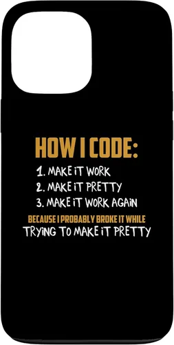 Vista 23 de iPhone 16 How To Code Funny Computer Programmer Coding Geek Novelty Case