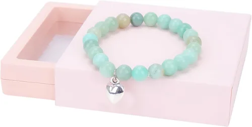 Vista 6 de Get Well Soon Regalos para mujeres, Life is Tough but So Are You Inspirador Pulsera de piedra natural para hombres, adolescentes y niñas
