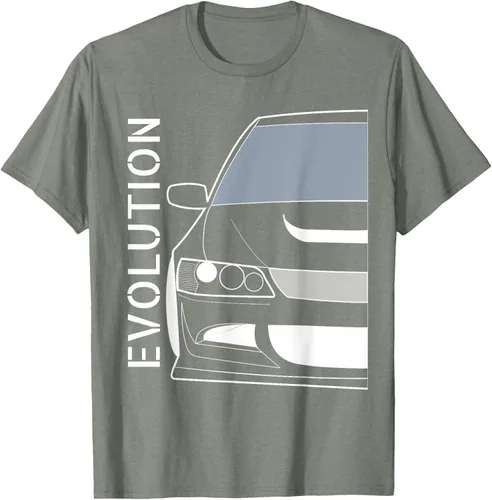 Vista 33 de Camiseta Evo 8 Design Turbo JDM Classic Legends, Negro, S
