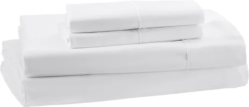 Vista 31 de Amazon Aware Juego de fundas de almohada 100% algodón orgánico de 300 hilos, color rubor, estándar, paquete de 2, 32 x 20 pulgadas
