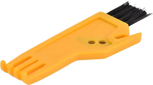 Vista 8 de Cepillo de limpieza, cepillo de polvo ABS apto para aspirador barrido robot de mano Partes de aspirador (amarillo)