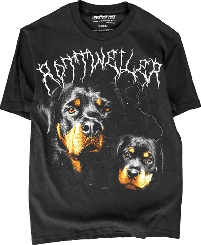 Vista 15 de Heavy Metal 80s Animal Black Camiseta - 100% algodón - para hombre y mujer azul (Blue Heeler)