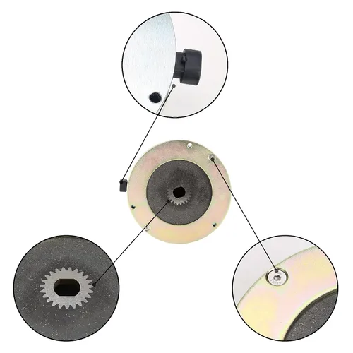 Vista 7 de 10L0L Freno de motor de carrito de golf de 48 V para EZGO RXV 2008-UP, repuesto para OEM #610065, 605867 compatible con controlador de velocidad