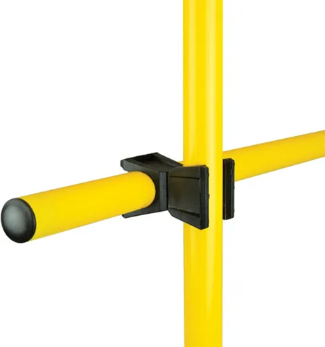 Vista 4 de Champion Sports Agility Training Pole & Hurdle Sets – Speed, Footwork & Coordination Drills, Indoor/Outdoor PVC Poles