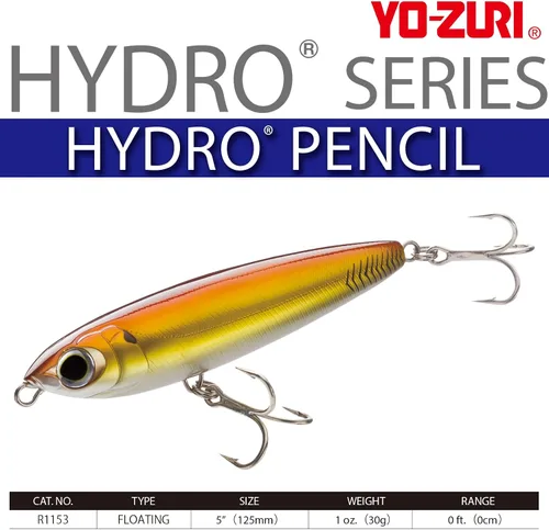 Vista 2 de Duel Yo Zuri R 1153 Hydro Pencil Floating Lure
