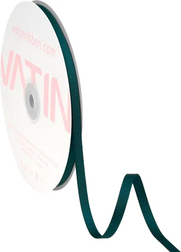 Vista 116 de VATIN Cinta de Grogrén Negra, 1-1/2" x 50 Yardas Continuas, Cinta de Grogrén de Poliéster Negra, Usar para Lazos de Bricolaje, Accesorios