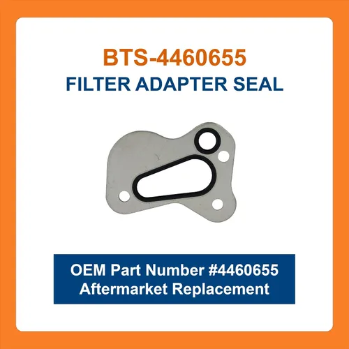 Vista 2 de BTS-4460655 - Sello adaptador de filtro, compatible con Danfoss Series 40 / M46, repuesto para OEM 4460655, Sello Adaptador Filtro de Aceite