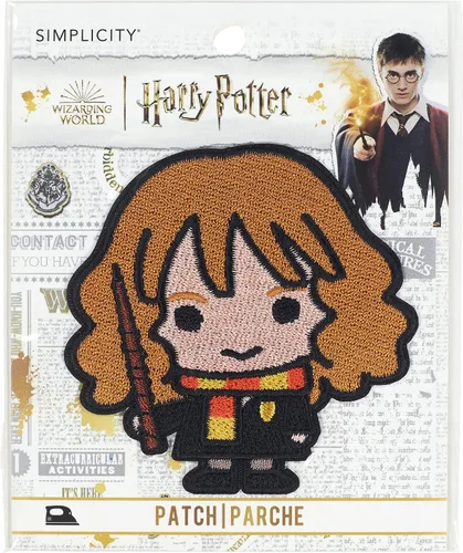 Vista 12 de Simplicity Parche termoadhesivo para gafas y cicatrices de Harry Potter para ropa, chaquetas y mochilas, 2.875 pulgadas de ancho x 1.125 pulgadas