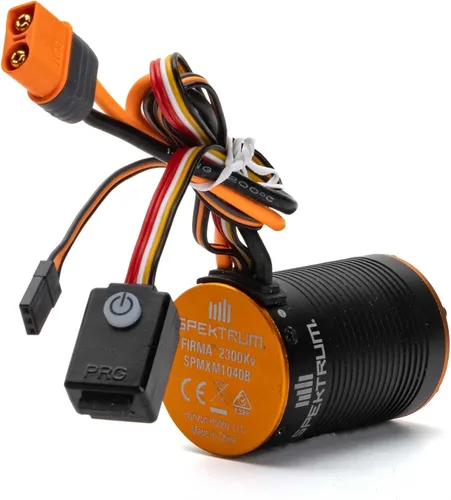 Vista 5 de Spektrum Firma 2 en 1 motor de orugas sin escobillas/ESC: 2300Kv, SPMXSEM1040B